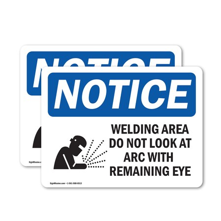 Signmission Safety Culture Sign, 18 in Width, Vinyl Decal, Rectangle OS-2PACK-NS-D-1218-L-19025